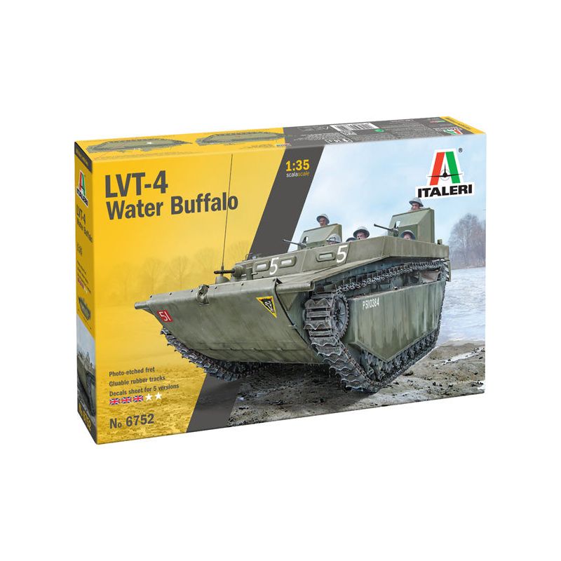 ITALERI 1/35 LVT-4 Water Buffalo (ETO)