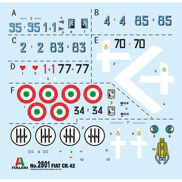 ITALERI 1/48 Fiat CR.42 "Falco" Battle of Britain 80th Anni