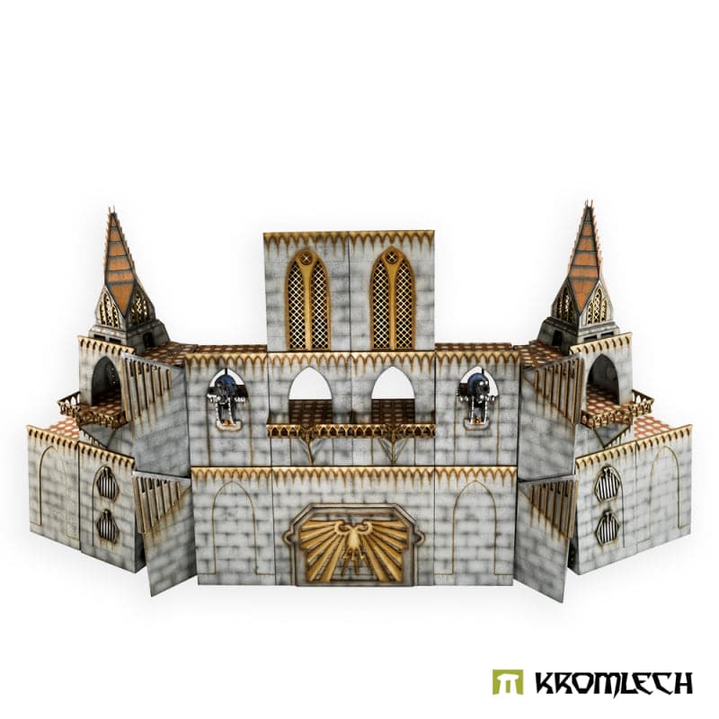 KROMLECH Imperial Fortress Wall Siege Set (21)