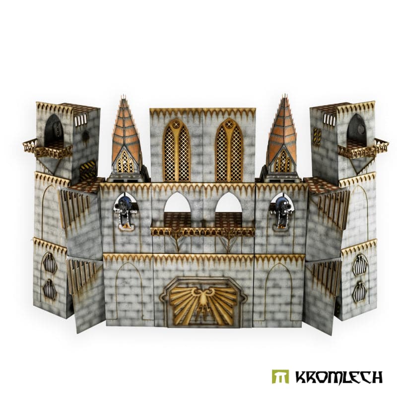 KROMLECH Imperial Fortress Wall Siege Set (21)