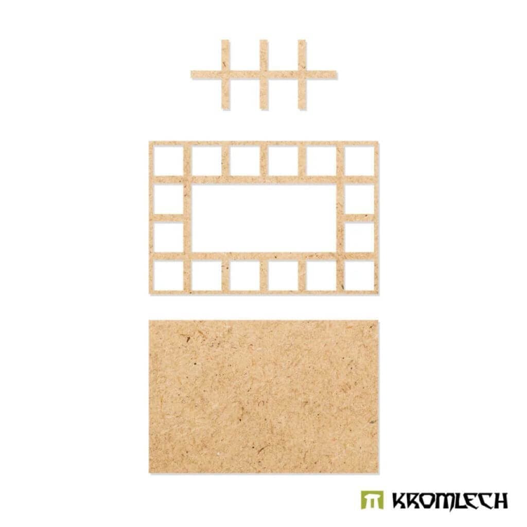 KROMLECH Infantry 6x4 Square Base Converter Tray (1)