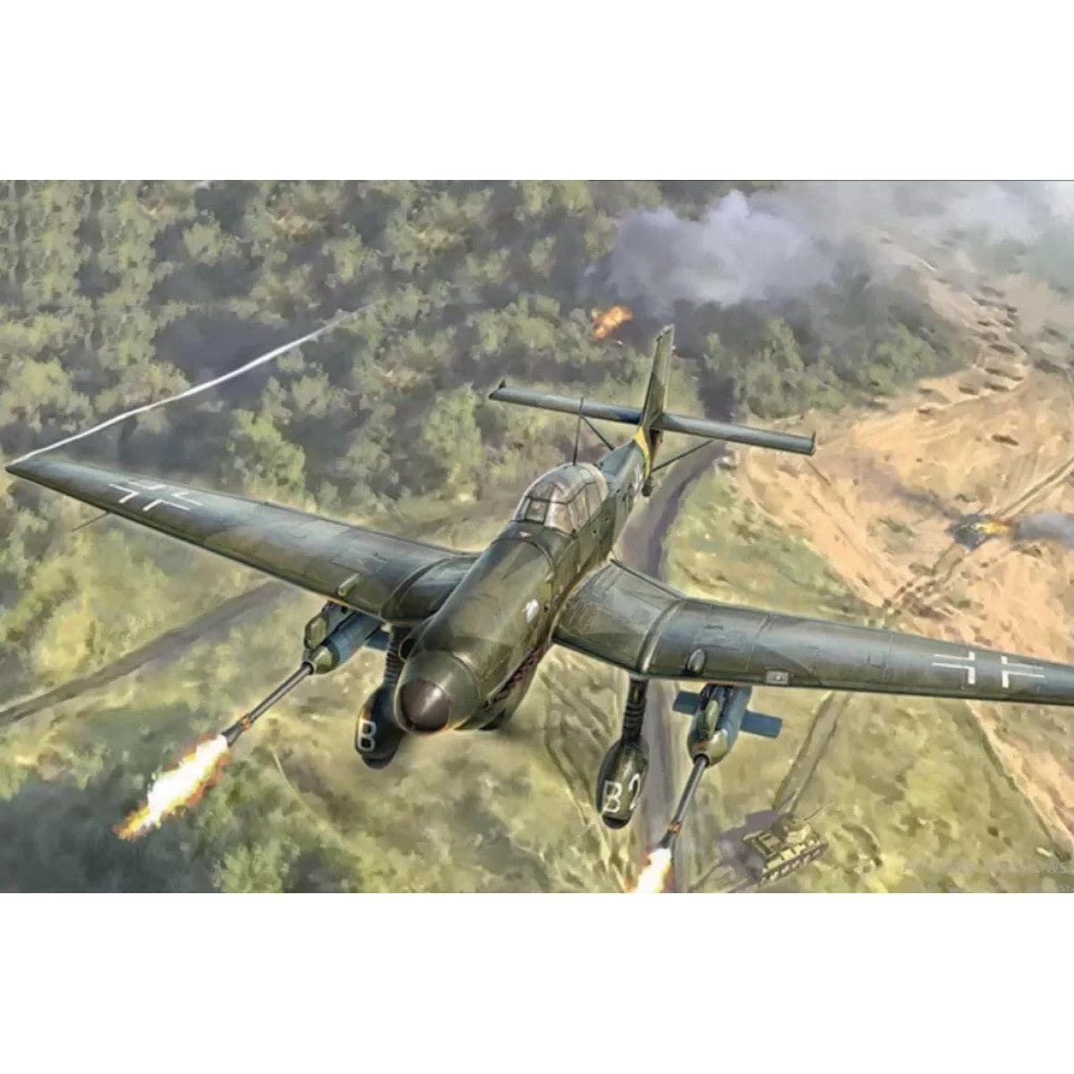 ITALERI 1/48 Junker Ju-87 G-1