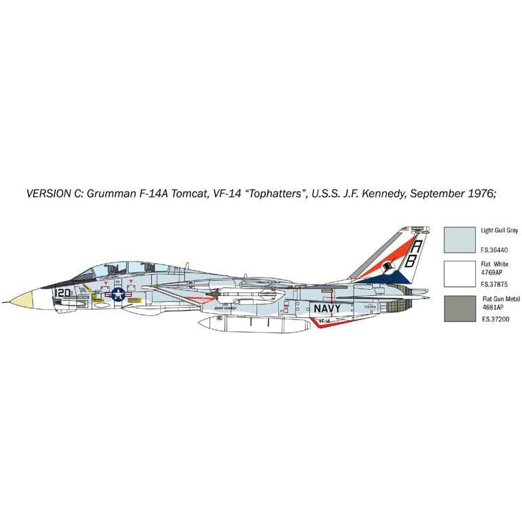 ITALERI 1/72 F-14A Tomcat 50th First Flight Anniversary