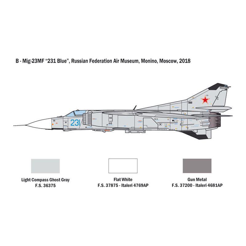 ITALERI 1/48 MiG-23 MF/BN 'Flogger'