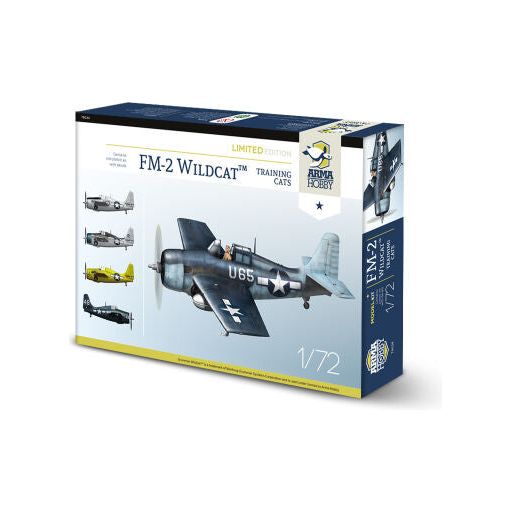 ARMA HOBBY 1/72 FM-2 Wildcat "Training Cats" Limited Edition