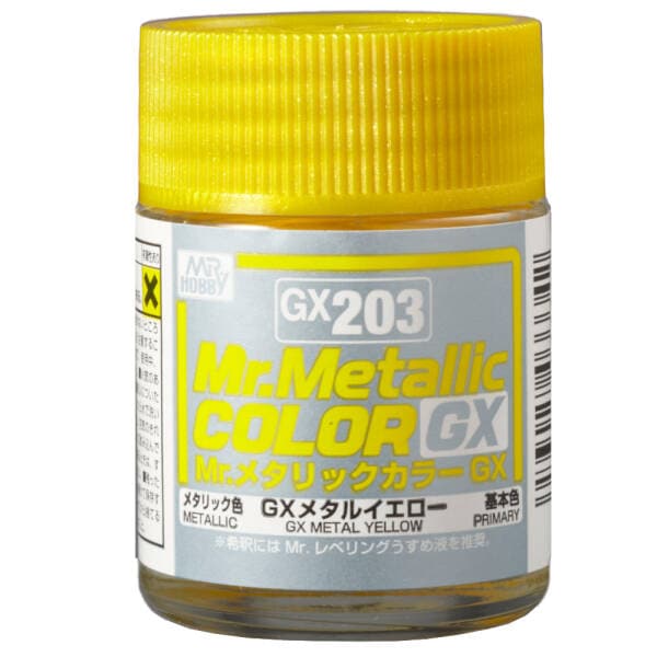 Mr Metallic Colour GX Metal Yellow