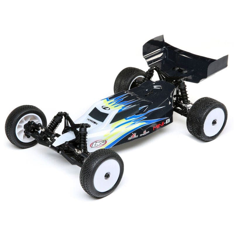 LOSI Mini-B 1/16 2wd Buggy RTR, Black, LOS01016T2