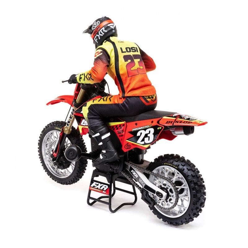 LOSI Promoto-MX 1/4 Motorcycle RTR, FXR Scheme, LOS06000T1