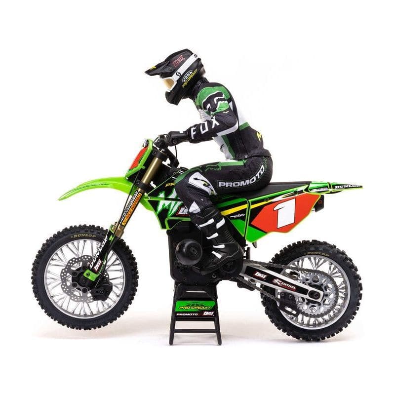 LOSI Promoto-MX 1/4 Motorcycle RTR Combo with Battery and Charger, Pro Circuit Scheme, LOS06002