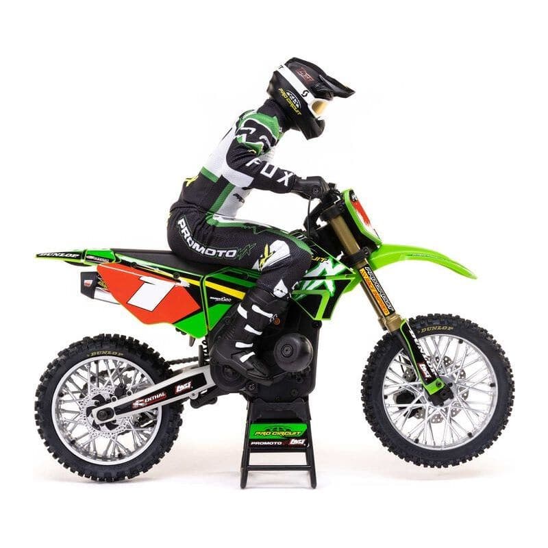 LOSI Promoto-MX 1/4 Motorcycle RTR Combo with Battery and Charger, Pro Circuit Scheme, LOS06002