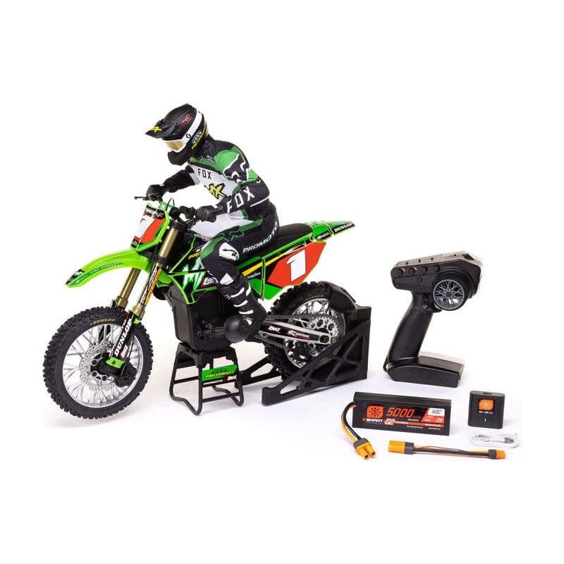 LOSI Promoto-MX 1/4 Motorcycle RTR Combo with Battery and Charger, Pro Circuit Scheme, LOS06002