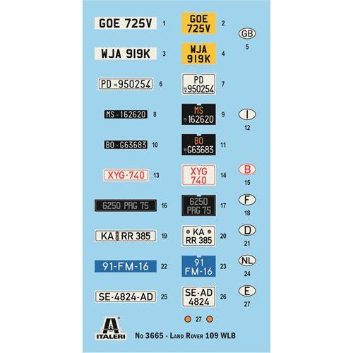 ITALERI 1/24 Land Rover 109 LWB
