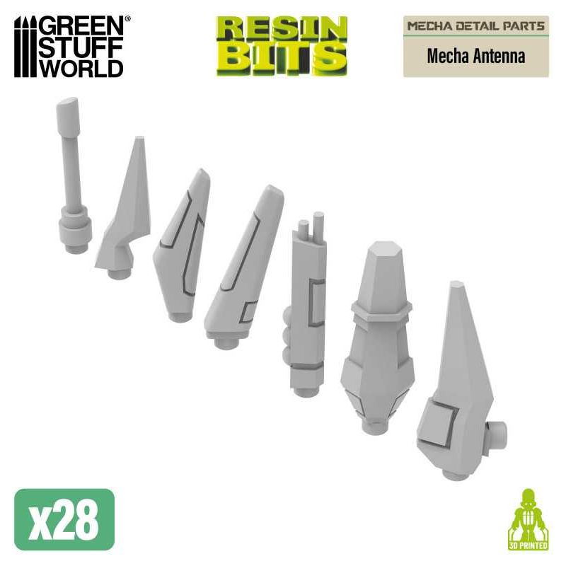 GREEN STUFF WORLD Mecha Detail Parts - Mecha Antennas