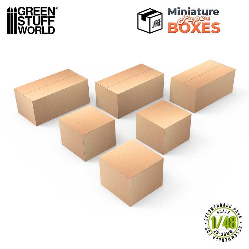 GREEN STUFF WORLD Miniature Boxes - Large