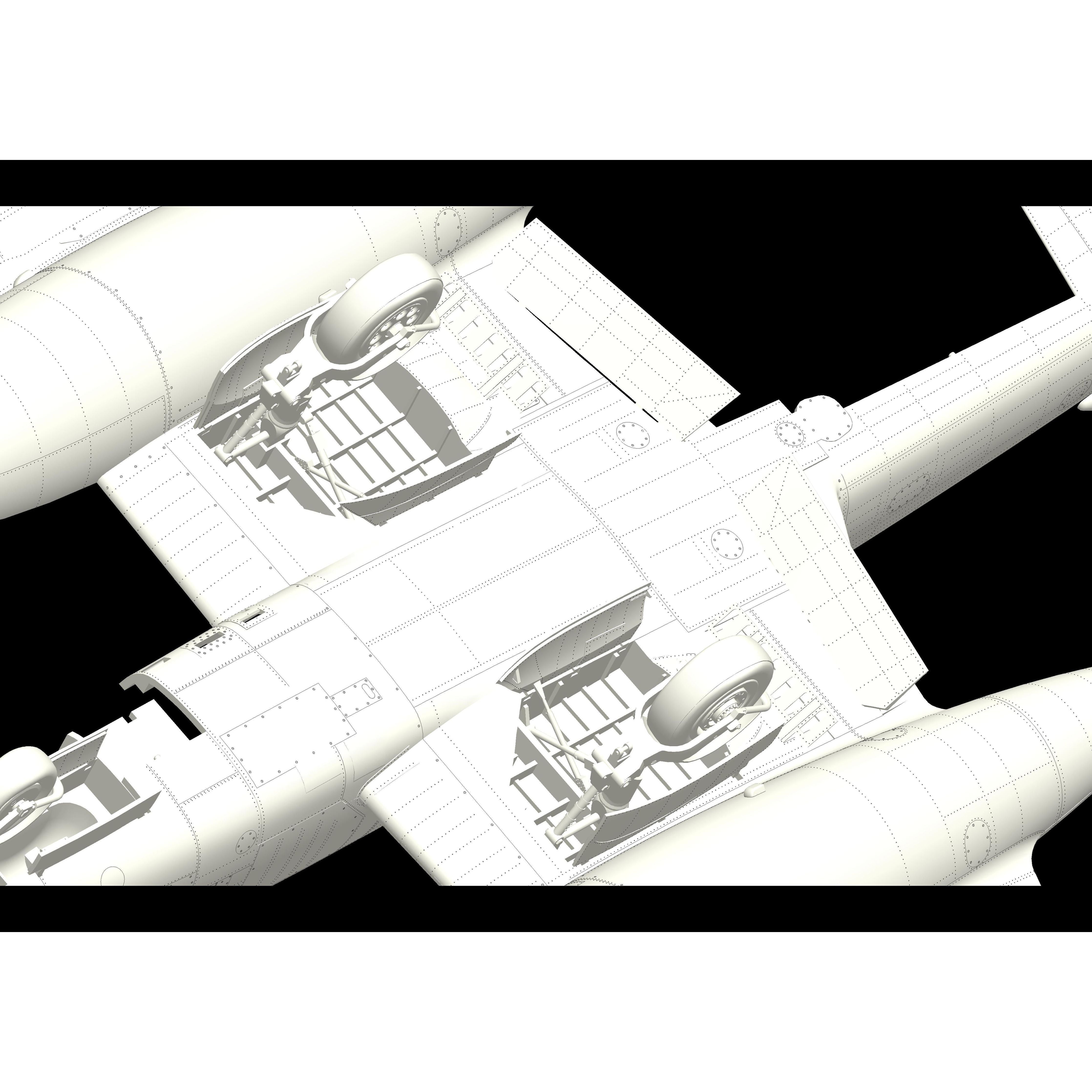 HONG KONG MODELS 1/32 Gloster Meteor F.4