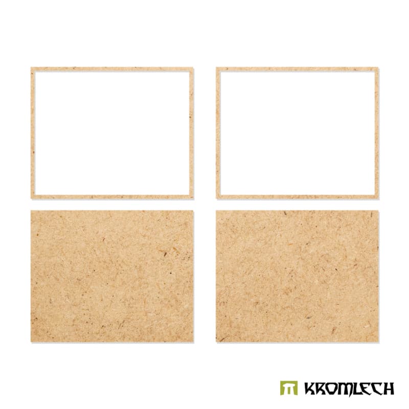 KROMLECH Old Infantry 5x4 Square Base Movement Trays (2)