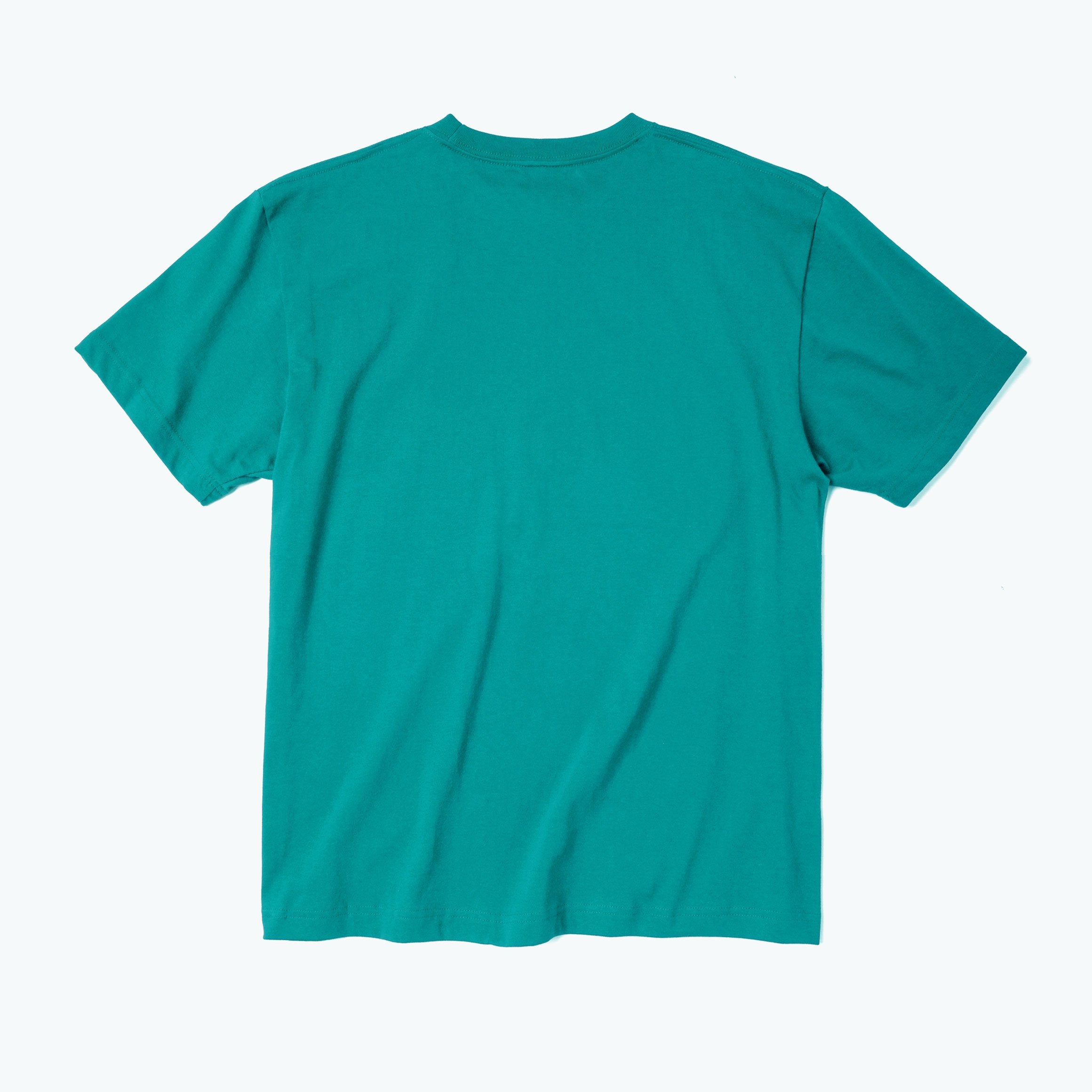 BLOCKHEAD MOTORS BH RACING T-SHIRT (BLUE-GREEN) [XXL]