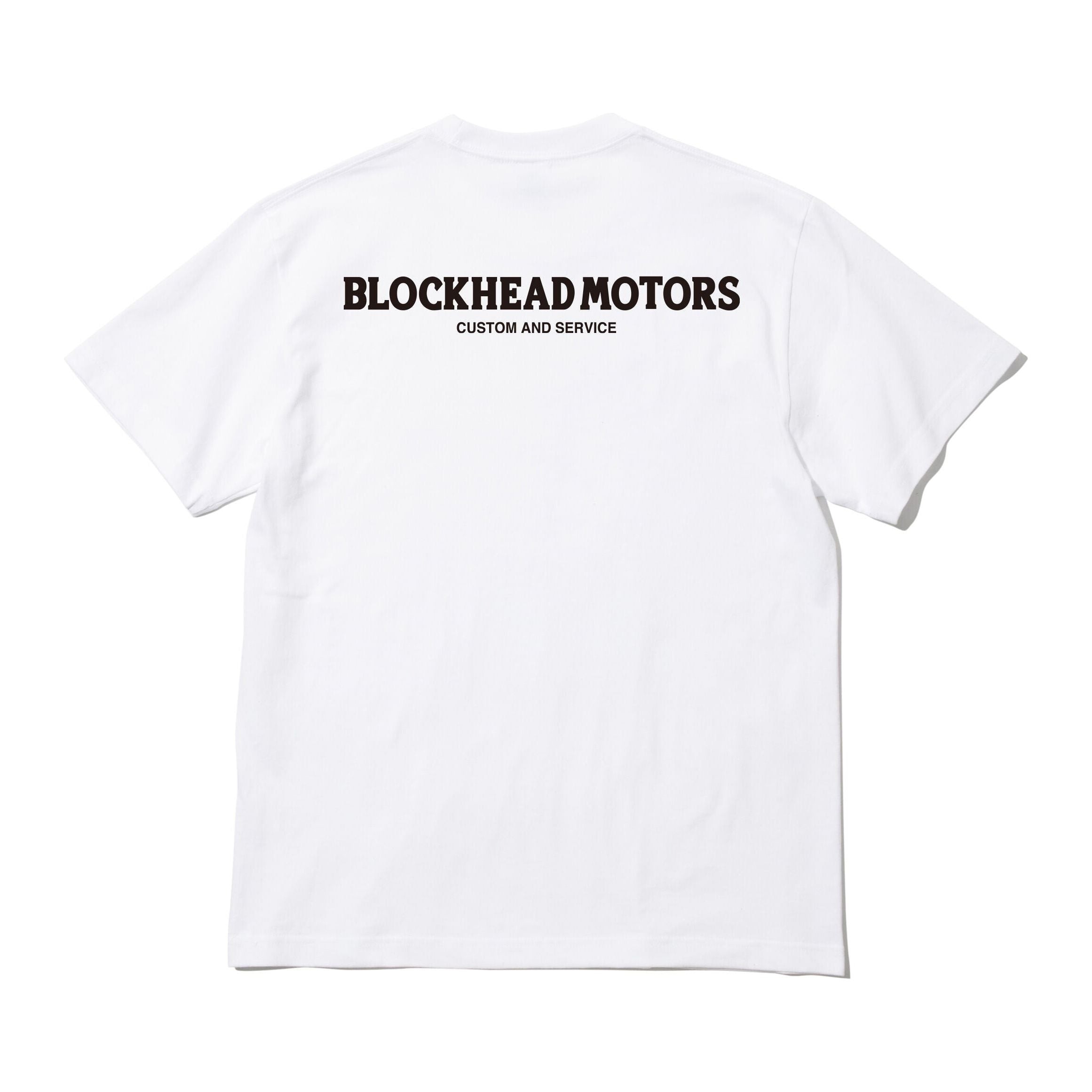 BLOCKHEAD MOTORS RC Boy T-Shirt (White) [XXL]