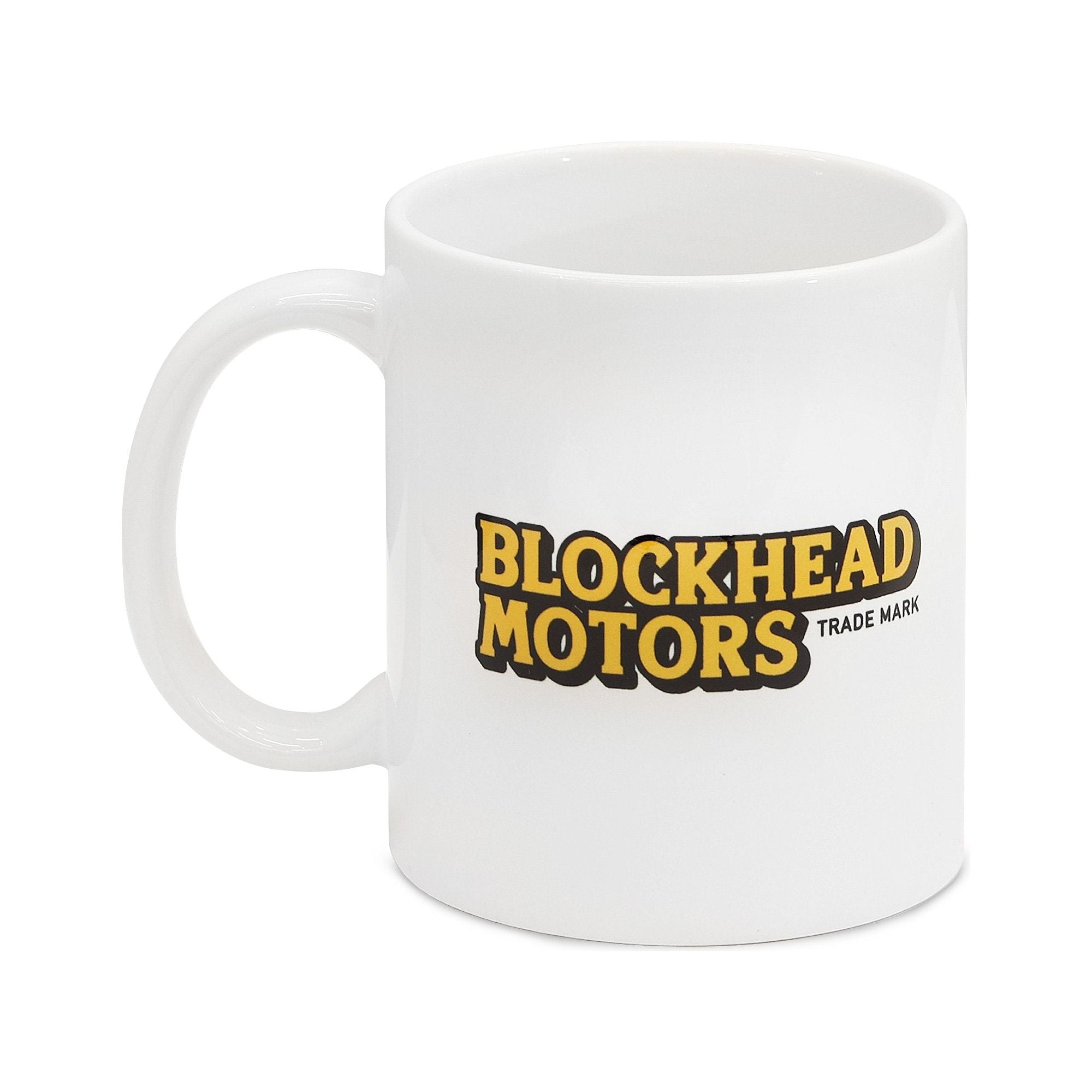 BLOCKHEAD MOTORS BLOCKHEAD MUG