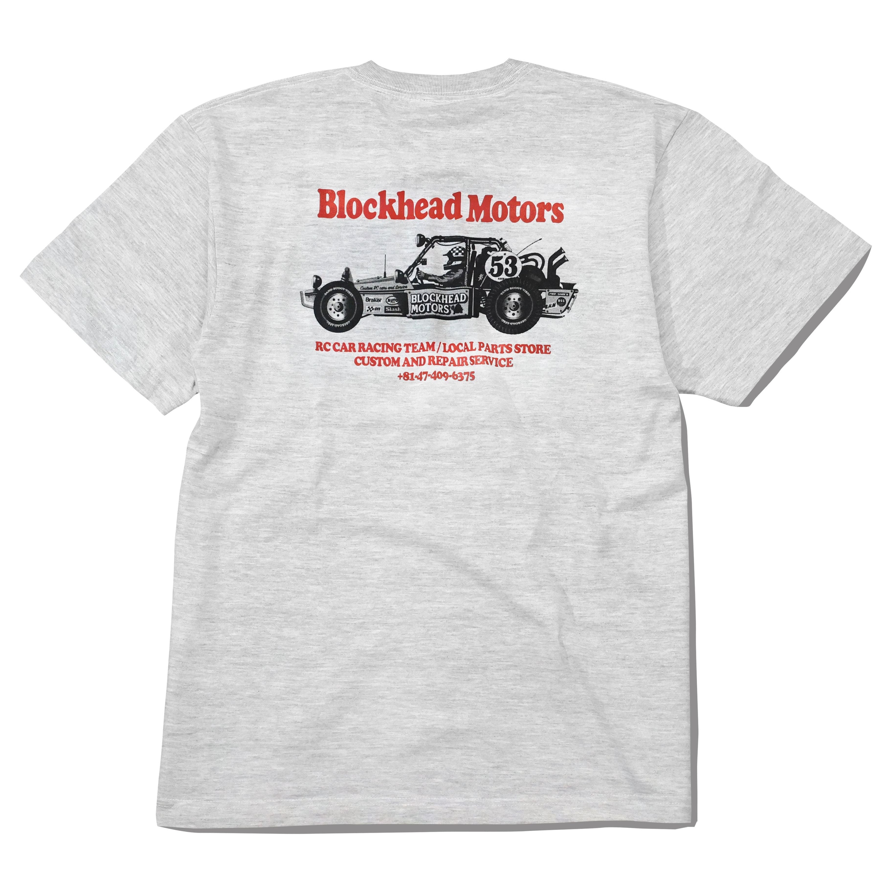 BLOCKHEAD MOTORS Vintage Buggy T-Shirt (Gray) [XXL]