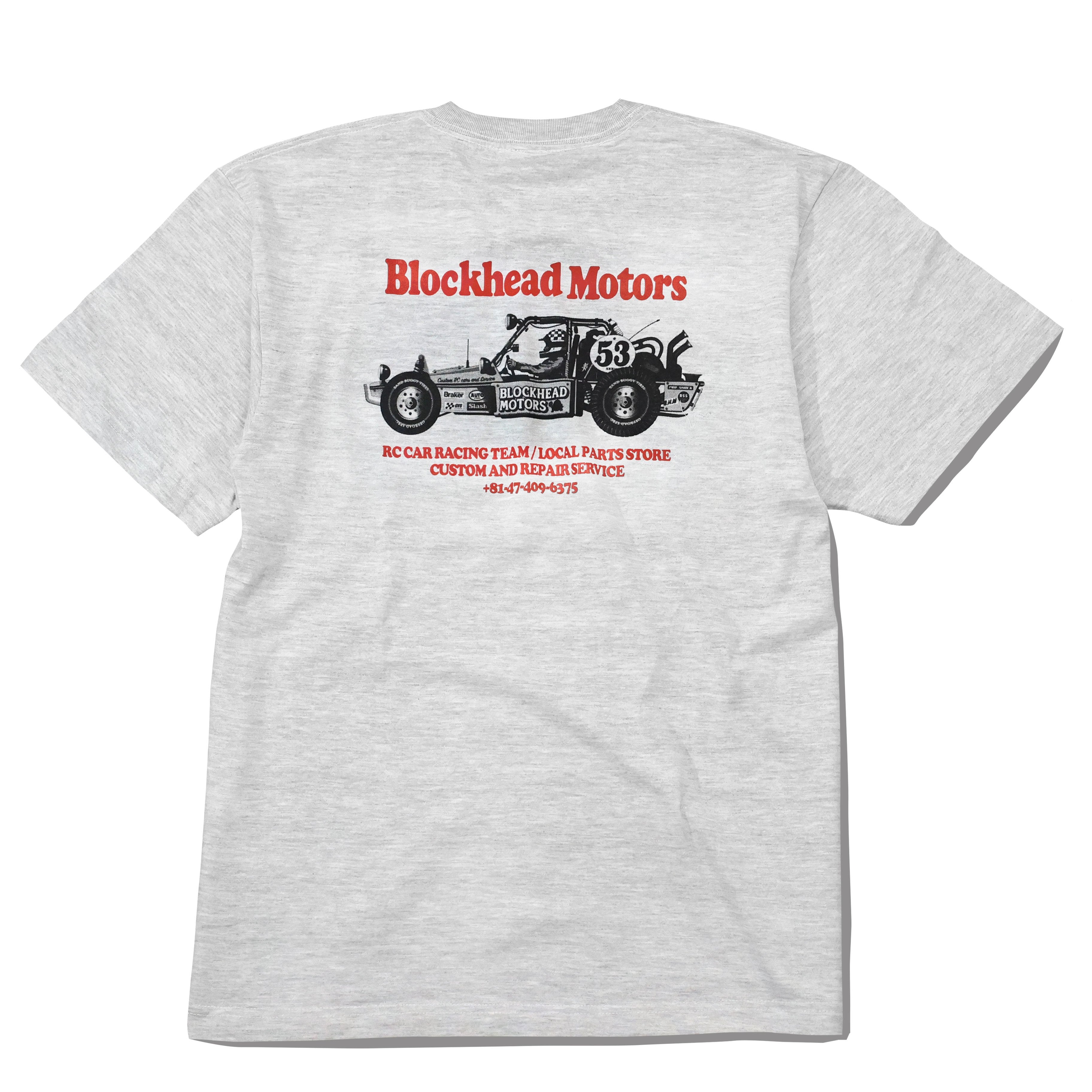 BLOCKHEAD MOTORS Vintage Buggy T-Shirt (Gray) [XXL]