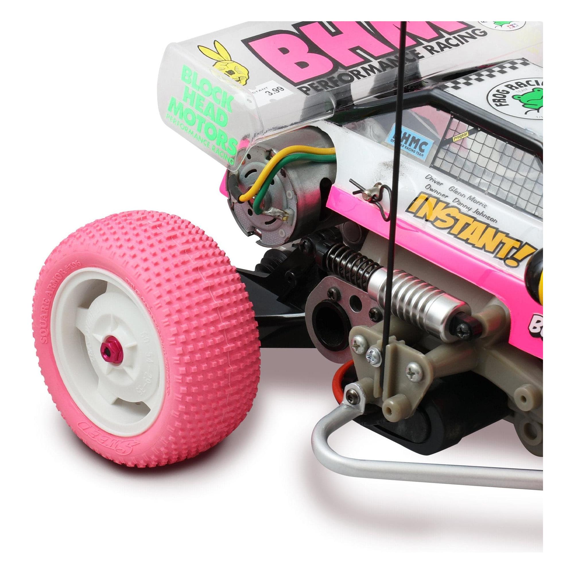 BLOCKHEAD MOTORS x SWEEP Pink Square Armour 1/10 2.2" Buggy Rear Tyre Only 2pc