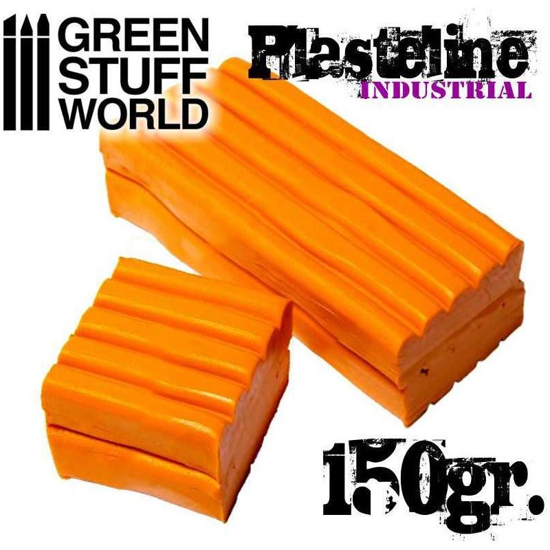 GREEN STUFF WORLD Plasticine Clay Orange 150gr.