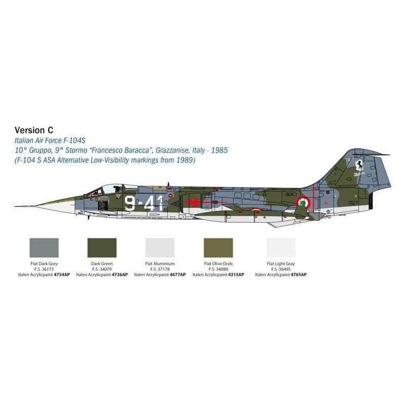 ITALERI 1/32 F-104G/S - RF-104G Starfighter