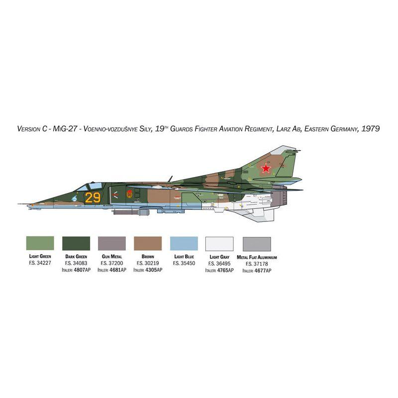 ITALERI 1/48 MiG-27/MiG-23BN "Flogger"