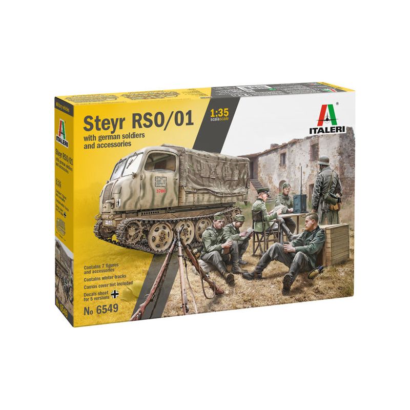 ITALERI 1/35 Steyr RSO/01 with German Soldiers