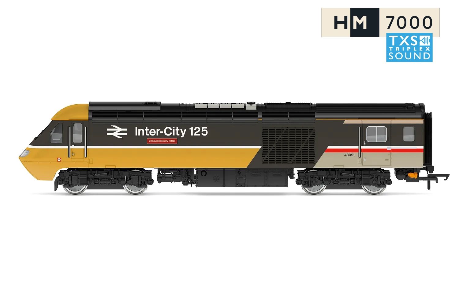 HORNBY OO BR, InterCity Executive Class 43 HST Train Pack - Era 7 (Sound Fitted)