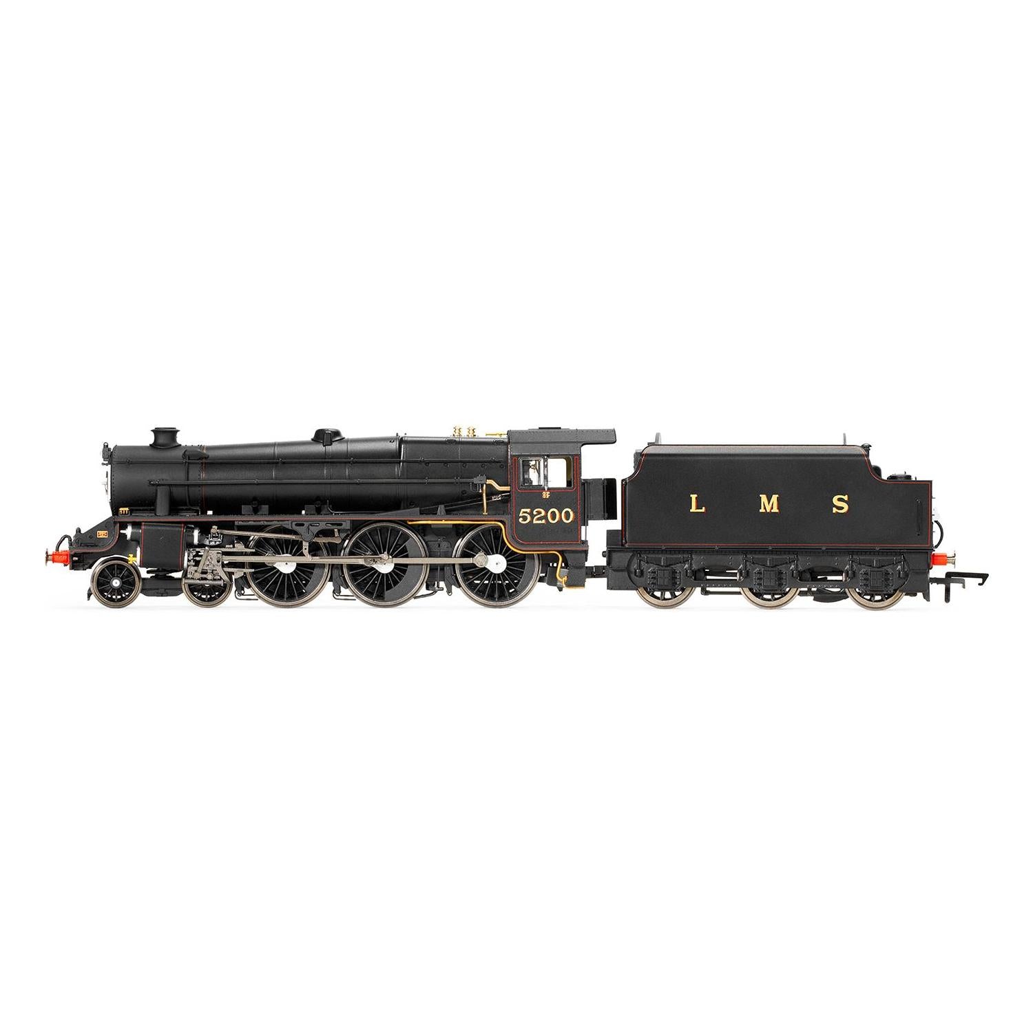 HORNBY OO LMS, Stanier 5MT 'Black 5' 4-6-0, 5200 - Era 3