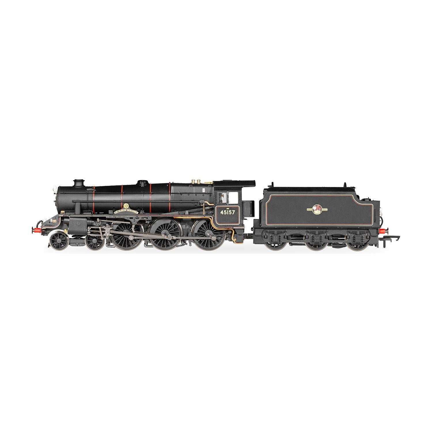 HORNBY OO BR, Stanier 5MT 'Black 5', 4-6-0, 45157 'Glasgow Highlander' - Era 5