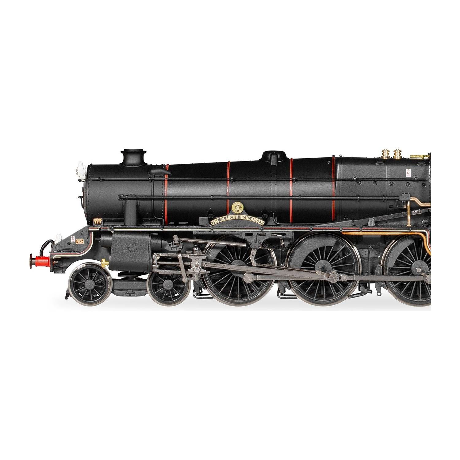 HORNBY OO BR, Stanier 5MT 'Black 5', 4-6-0, 45157 'Glasgow Highlander' - Era 5