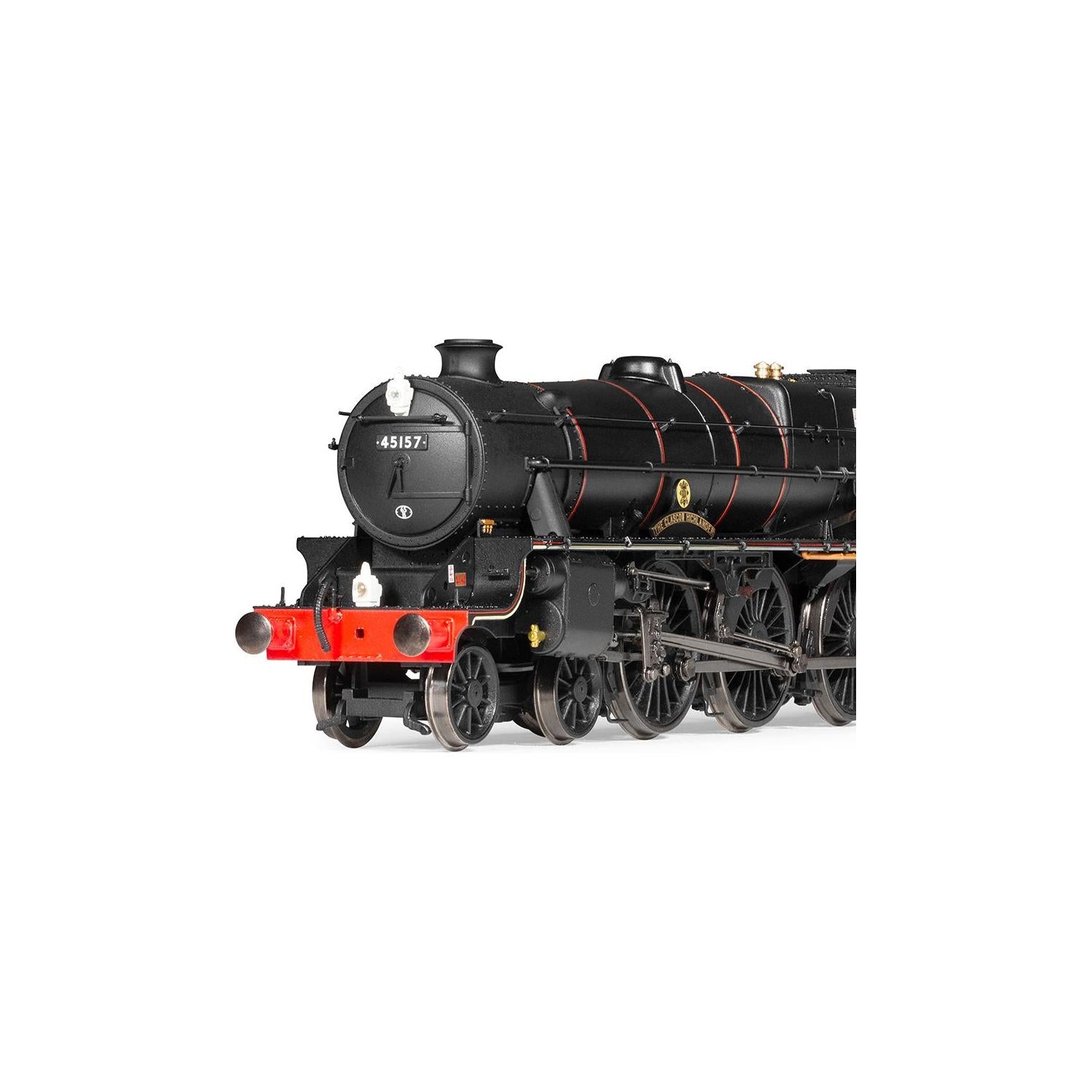 HORNBY OO BR, Stanier 5MT 'Black 5', 4-6-0, 45157 'Glasgow Highlander' - Era 5