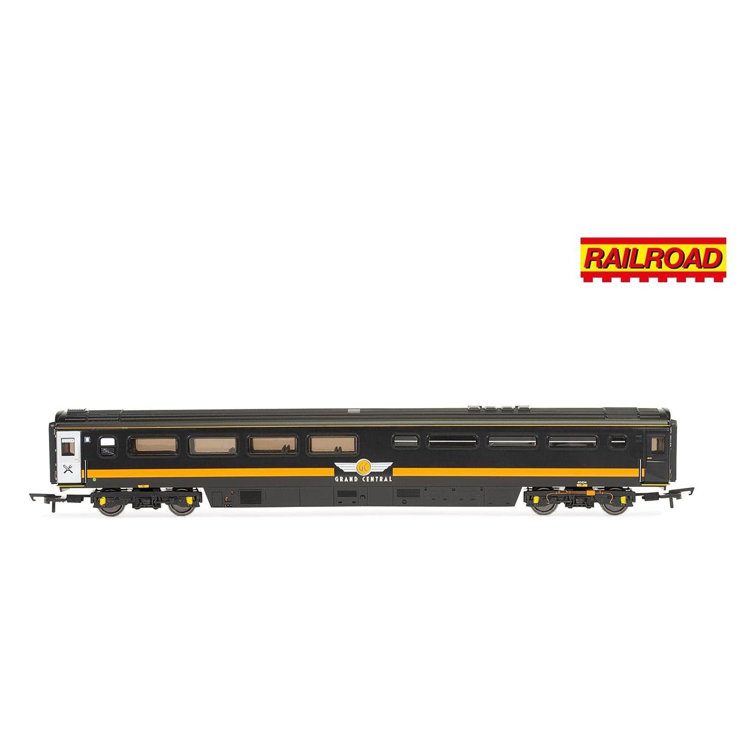 HORNBY RailRoad Grand Central Rail, Mk3 Buffet Coach, 40424 - Era 10