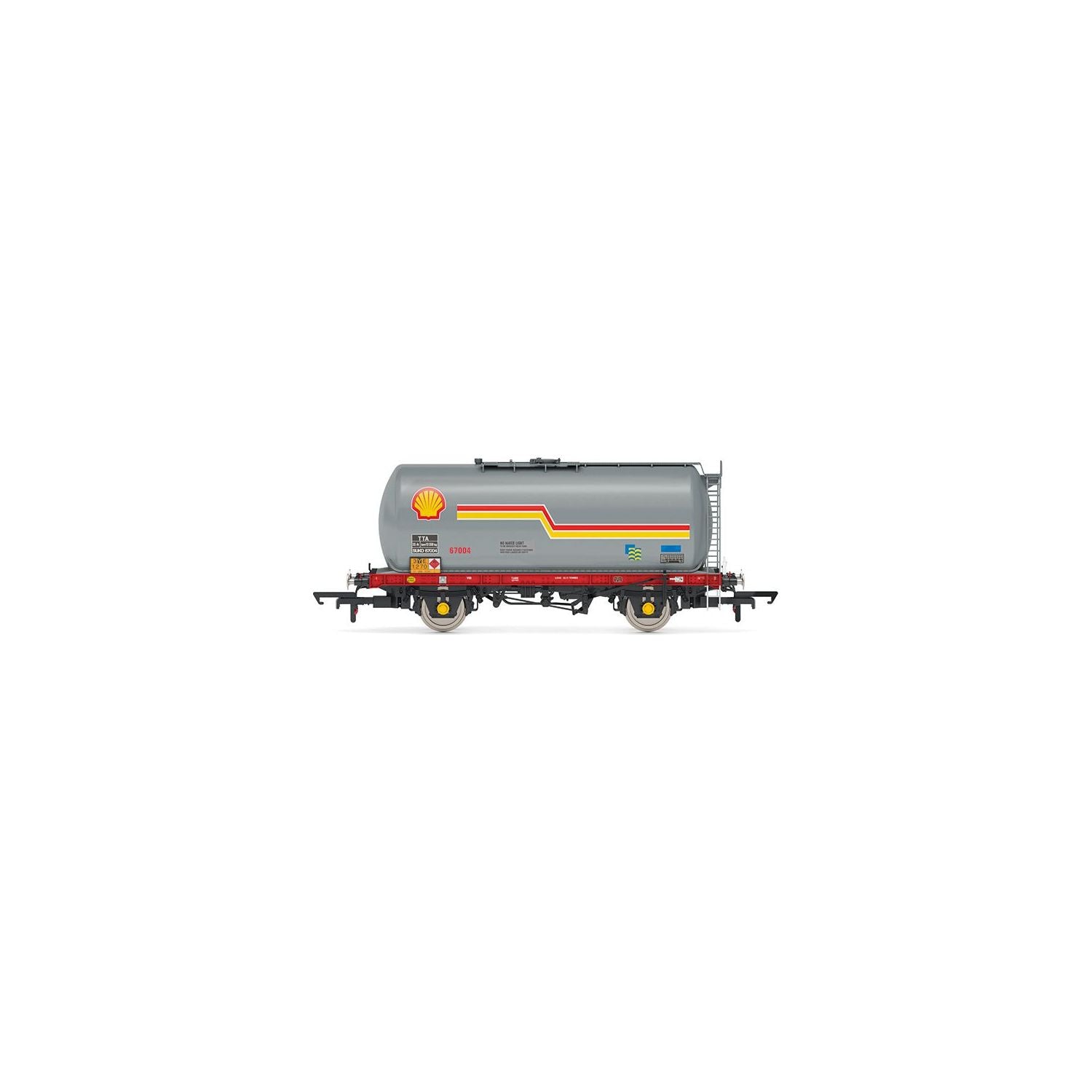 HORNBY OO BR, TTA Tanker Wagon, Shell 67004 - Era 8
