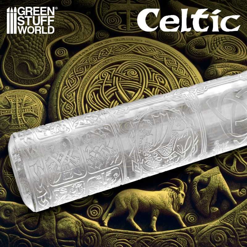 GREEN STUFF WORLD Rolling Pin Celtic