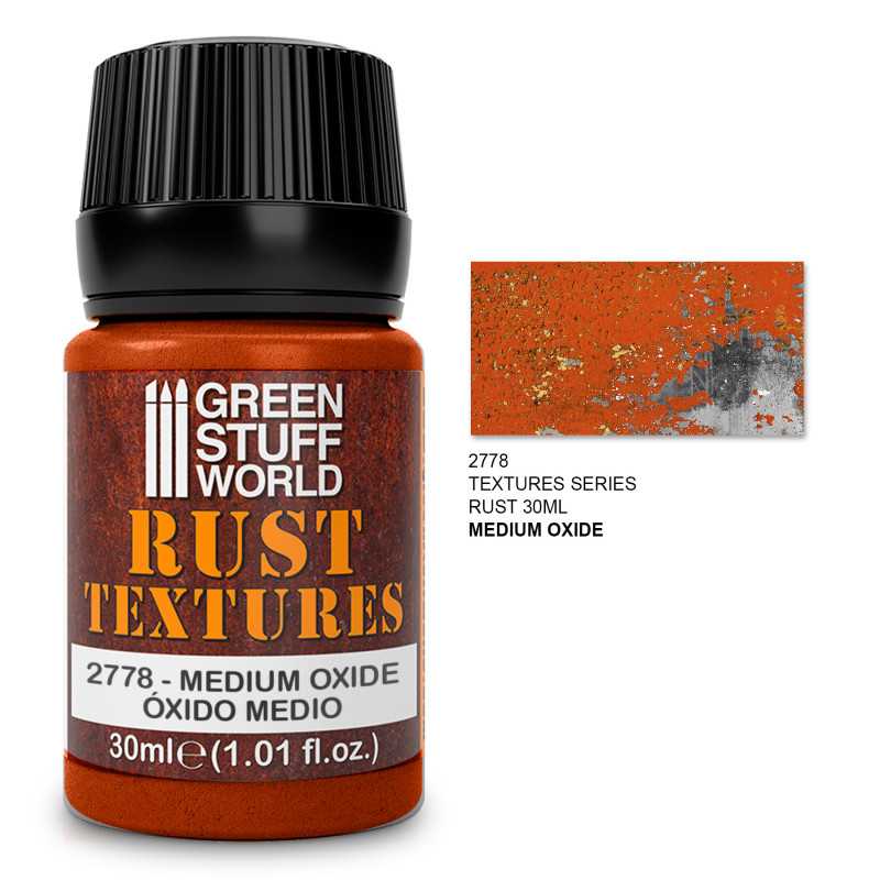 GREEN STUFF WORLD Rust Textures - Medium Oxide Rust 30ml