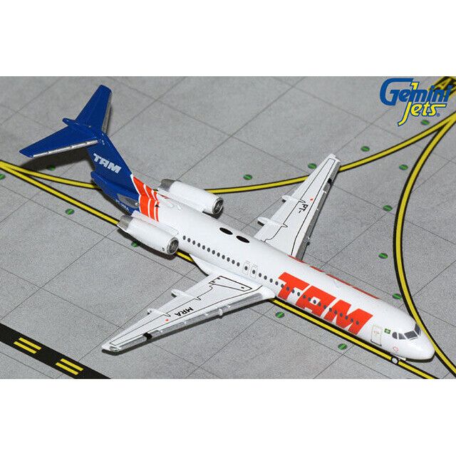 GEMINI JETS 1/400 TAM Linhas Aereas Fokker 100