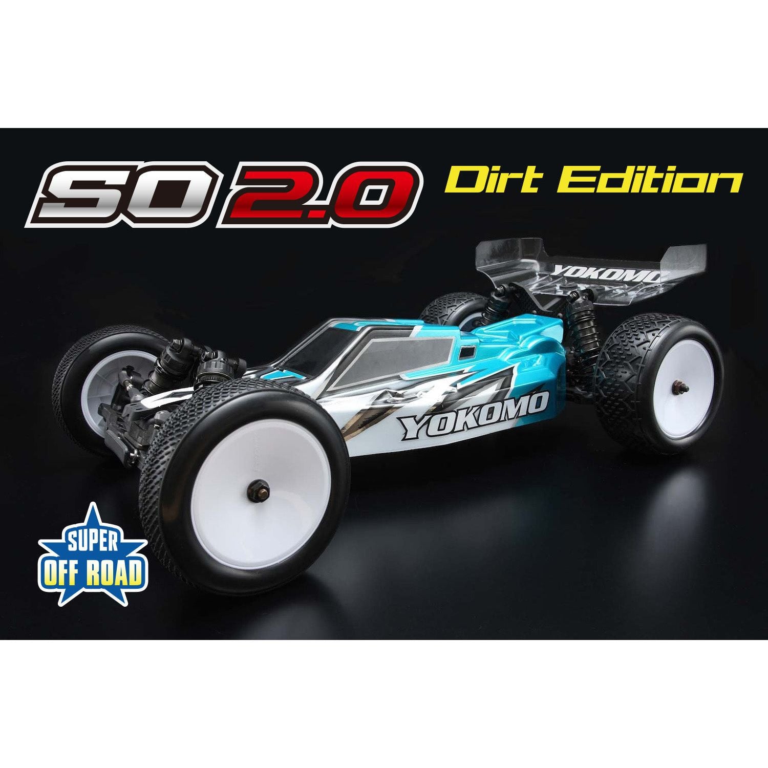 YOKOMO Super Off-Road SO 2.0 2WD Car Kit Dirt Edition