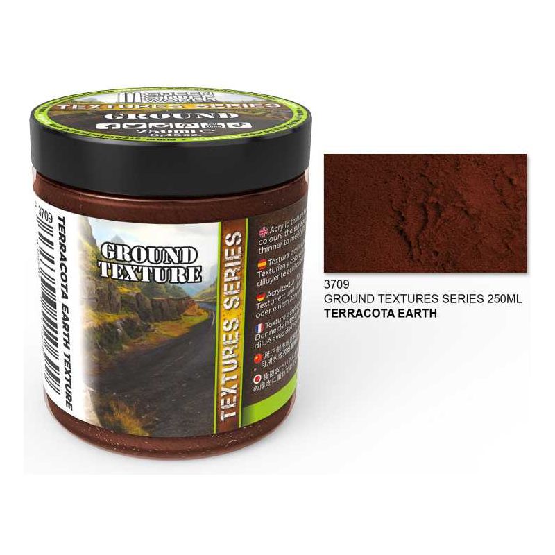 GREEN STUFF WORLD Textured Paint - Terracotta Earth 250ml