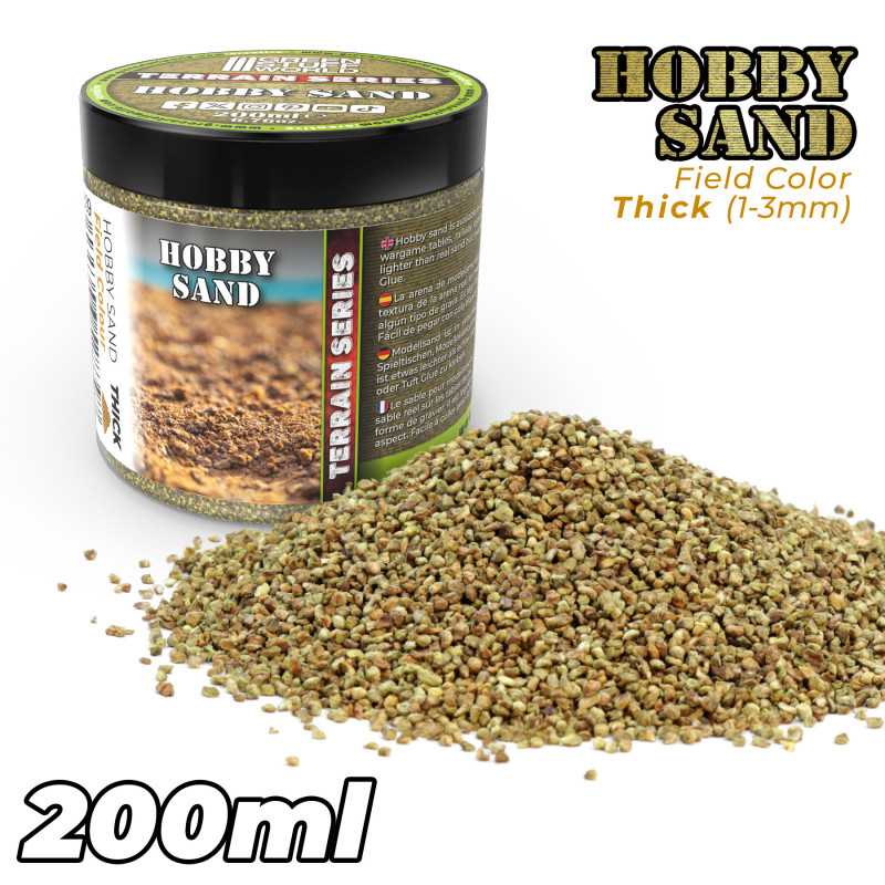 GREEN STUFF WORLD Thick Hobby Sand - Field Sand 200ml