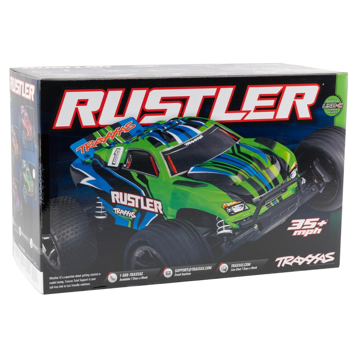 TRAXXAS Rustler Stadium Truck - GREEN