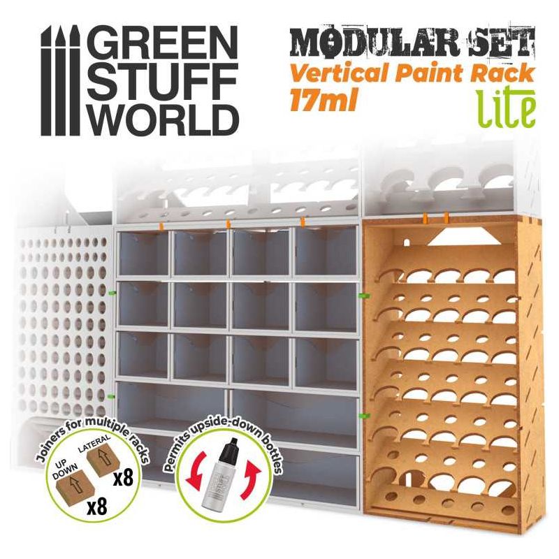 Green Stuff World Vertical Paint Organizer 17ml - LITE