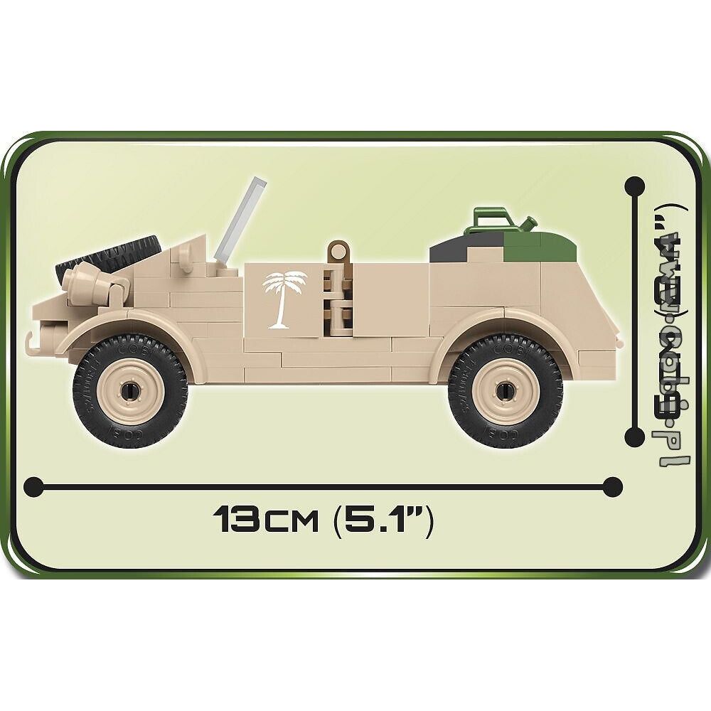 COBI World War II - VW Typ 82 Kubelwagen (195 Pieces)