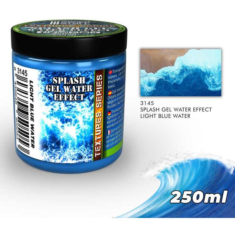 GREEN STUFF WORLD Water effect Gel - Light Blue 250ml