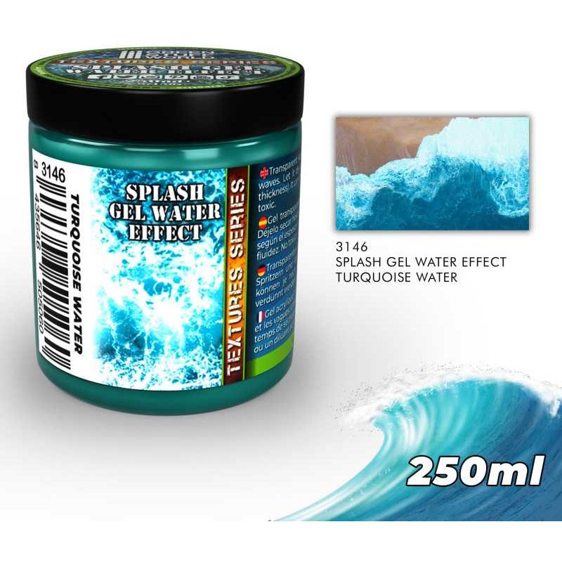 GREEN STUFF WORLD Water effect Gel - Turquoise 250ml