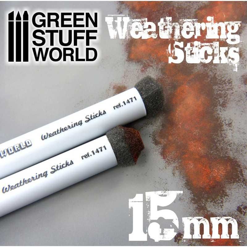 GREEN STUFF WORLD Weathering Brushes 15mm