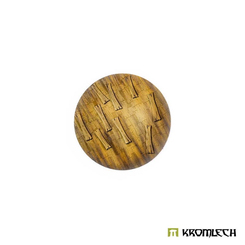 KROMLECH Wooden Planks 100mm Round Base Topper